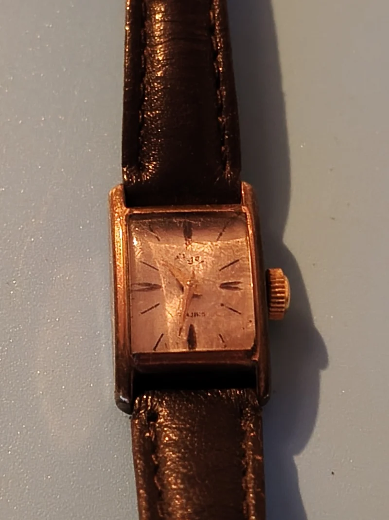 Montre femme vintage mécanique Algo ancienne, à réviser, montre rétro collection