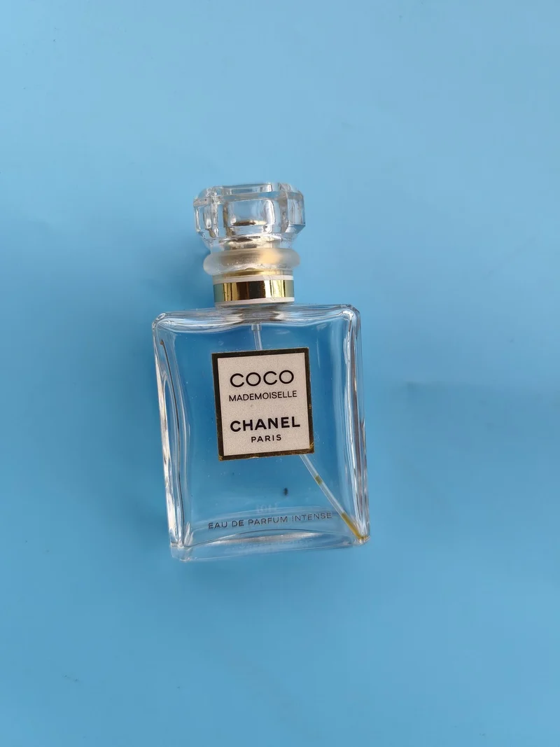 Flacon parfum ancien vide Chanel vintage collection rare authentique déco rétro