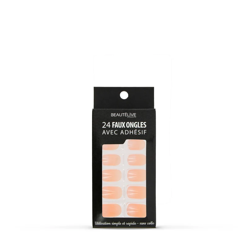 Kit faux ongles adhésifs x24