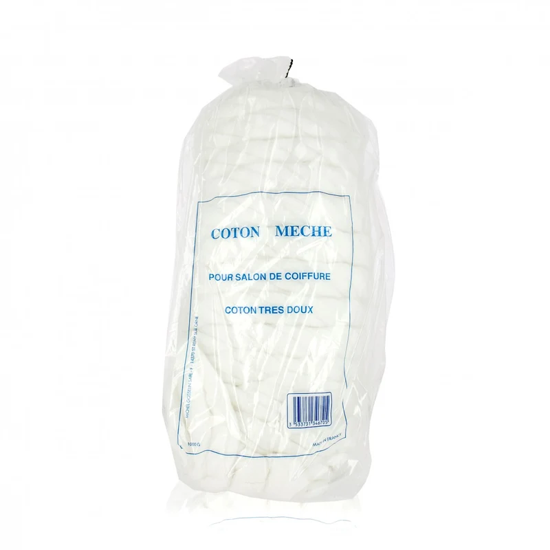 Coton mèche pour salon de coiffure