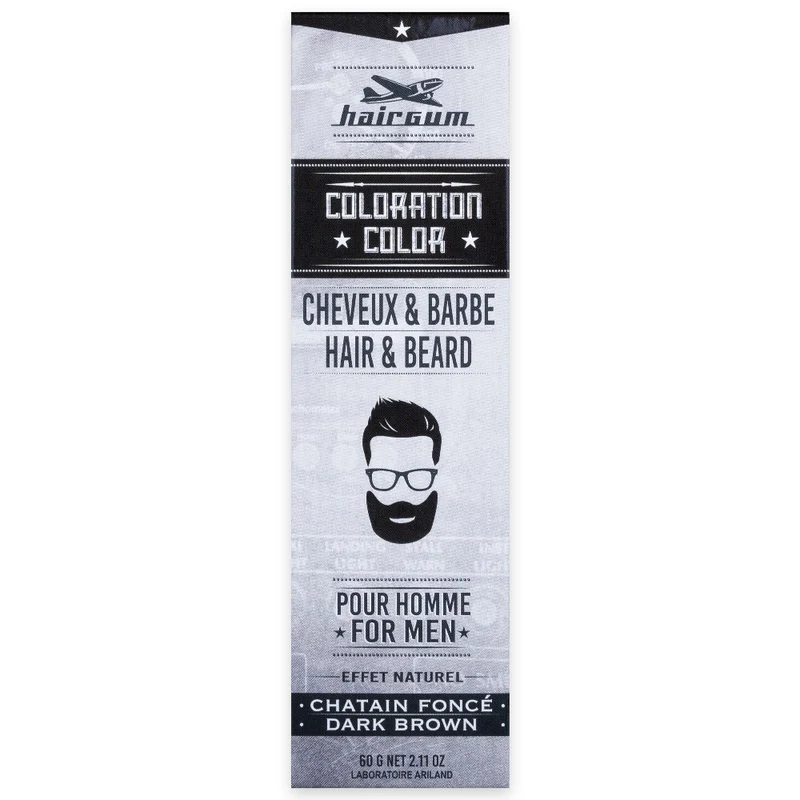 Coloration semi-permanente cheveux & barbe