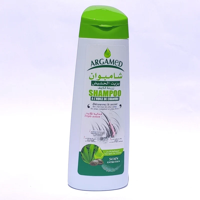 shampoing huile de chanvre