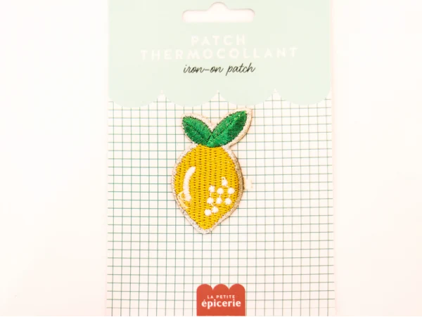 Patch thermocollant - Citron