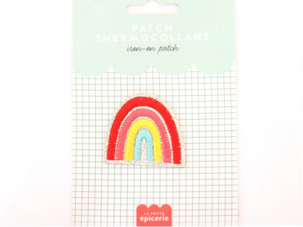 Patch thermocollant - Arc-en-ciel