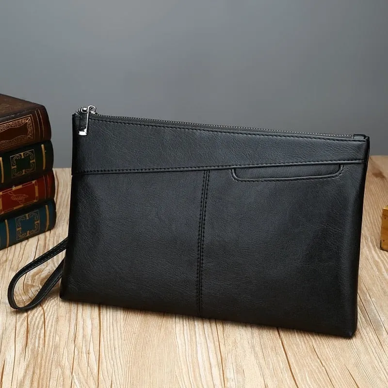 POCHETTE LUXE EN CUIR