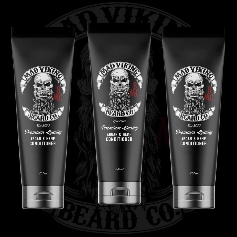 MAD VIKING ARGAN & HEMP CONDITIONER 3 PACK