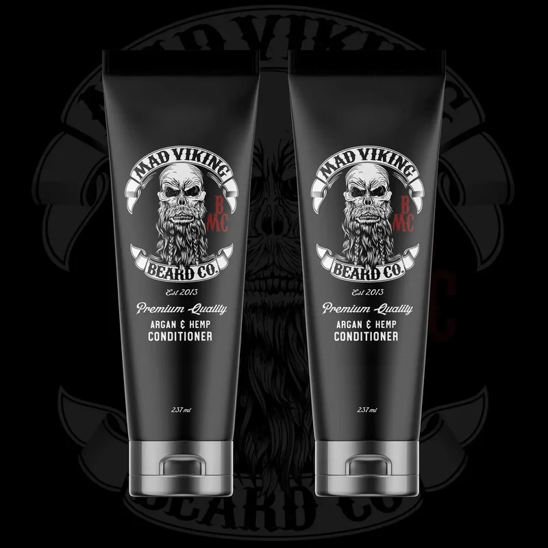 MAD VIKING ARGAN & HEMP CONDITIONER 2 PACK