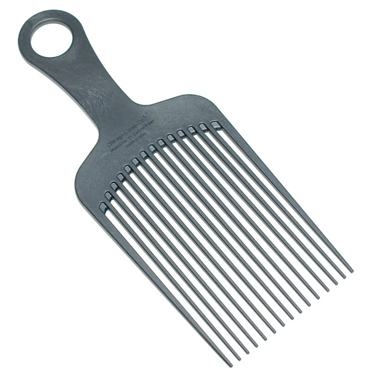Chicago Comb Co. - Model No. 11 Carbon Fiber Comb