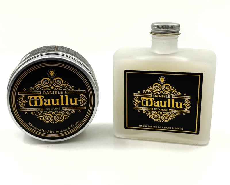 Ariana & Evans - Daniele Maullu Legacy Shaving Cream OR Aftershave Splash