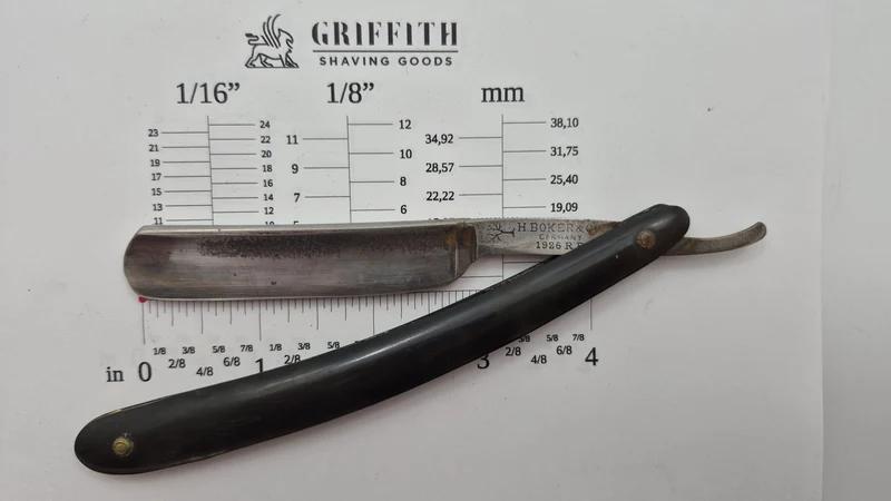Vintage Boker German Razor for Restoration