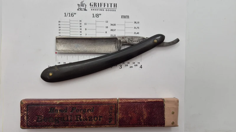 Vintage Bengall Sheffield Razor for Restoration