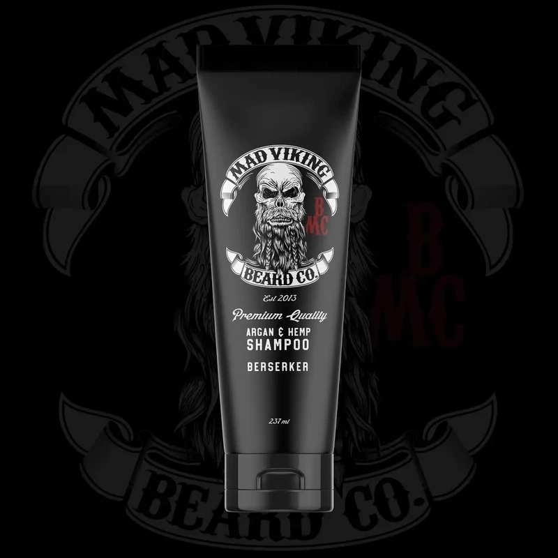 BERSERKER ARGAN & HEMP SHAMPOO