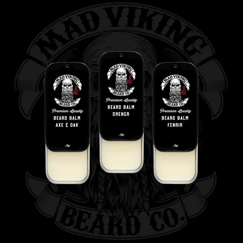 MAD VIKING SAMPLE BEARD BALM 3 PACK