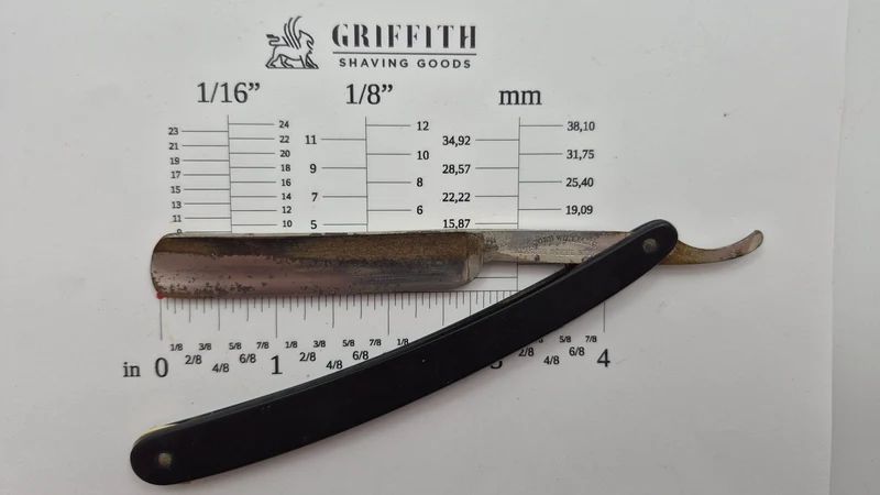 Vintage John Williams Sheffield Razor for Restoration