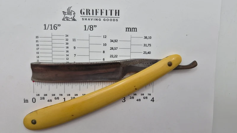 Vintage Jonathan Hunt Sheffield Razor for Restoration