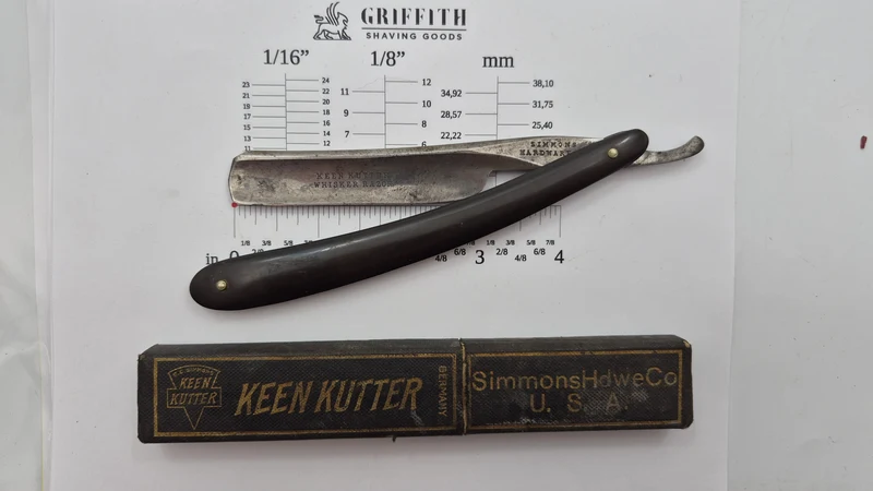 Vintage Simmons Keen Kutter Razor for Restoration