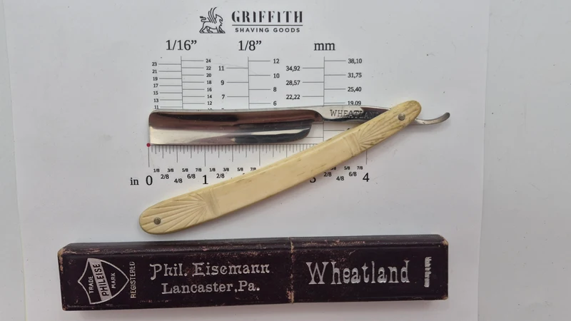 Vintage Phil Eisemann Made in Germany Razor for Restoration