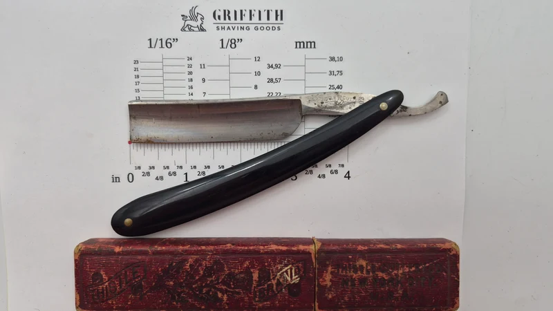 Vintage Thistle Cutlery American Razor for Restoration