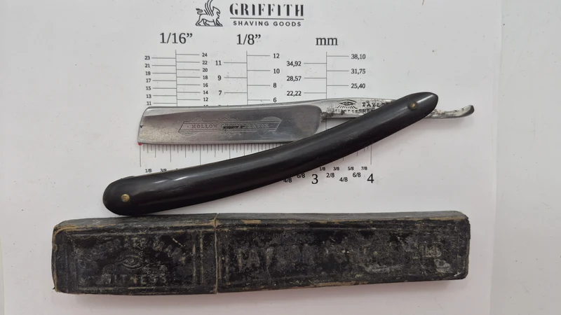 Vintage Taylor Sheffield Razor for Restoration
