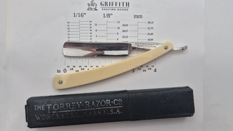 Vintage Torrey American Excellent Razor for Restoration