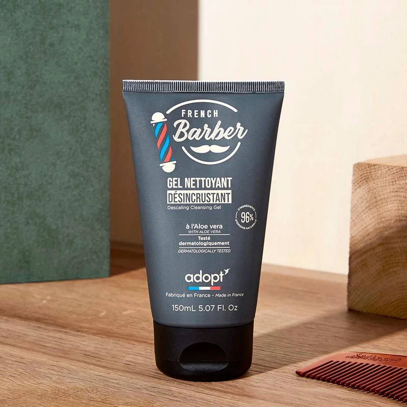 French barber Nettoyant visage