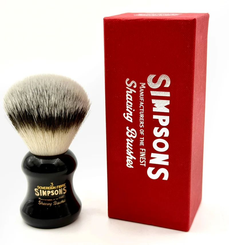 Limited Edition Eagle 3 Sovereign Synthetic Shaving Brush - Ebony