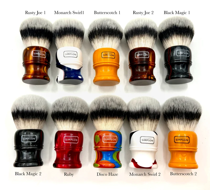 Limited Edition Simpson Trafalgar T3 Sovereign Shaving Brushes - CHOOSE YOUR BRUSH