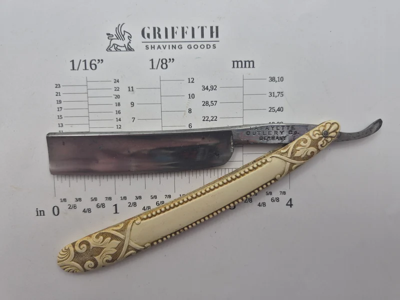 Vintage Lafayette Cutlery German Razor for Restoration