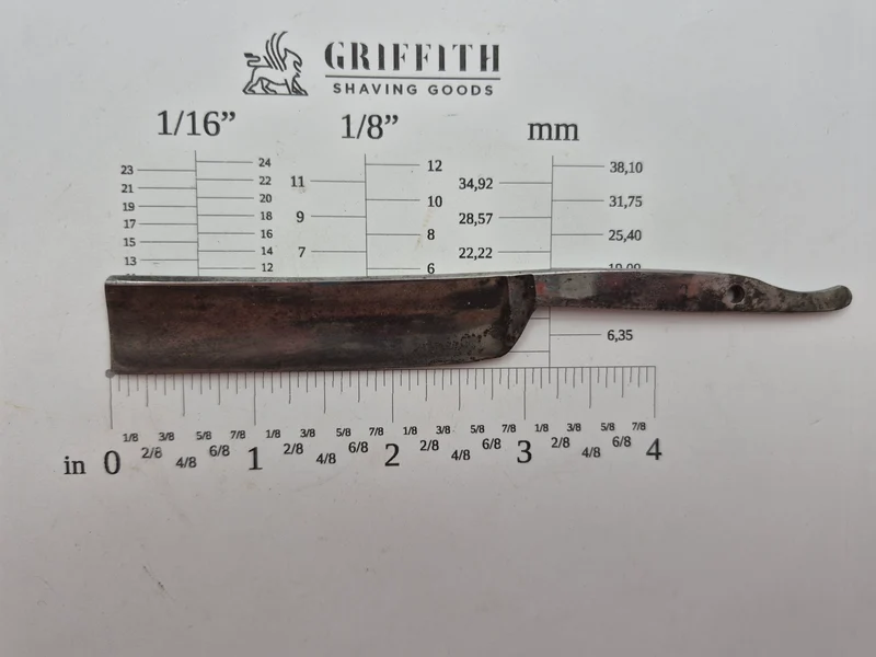 Vintage Hibbard Spencer & Bartlett Made in Germany Razor for Restoration