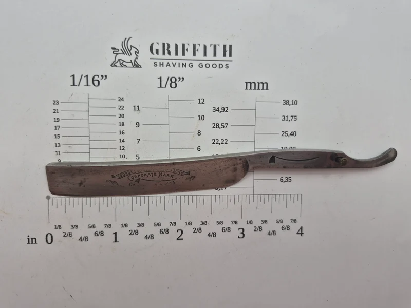 Vintage Wostenholm Sheffield Razor for Restoration