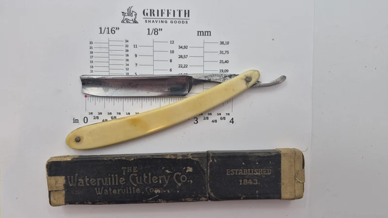 Vintage Waterville Culery American Razor for Restoration