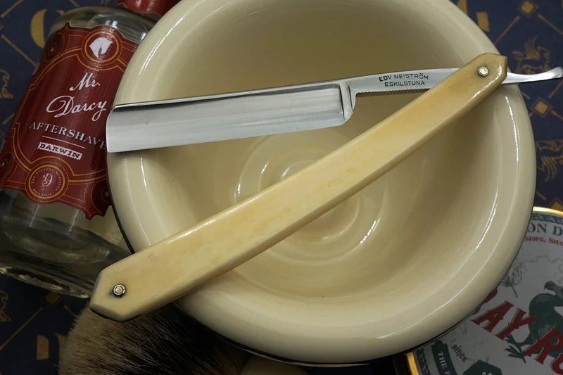 Edv. Neistrom 9/16 Blade - Restored Vintage Swedish Straight Razor - Shave Ready