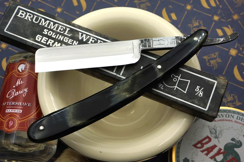 Beau Brummell No.35 11/16" Excellent+ Vintage Solingen Straight Razor - Shave Ready