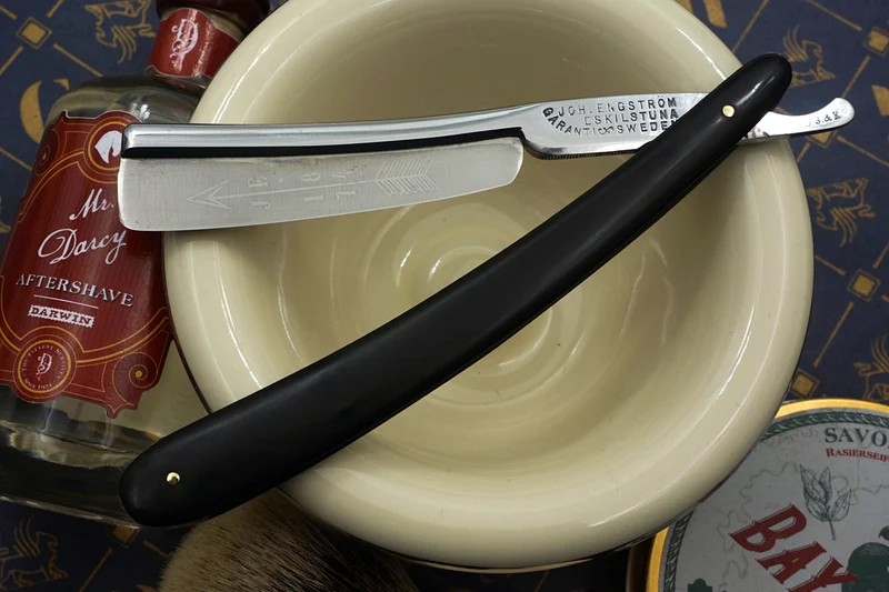 Joh. Engstrom 13/16 Frameback - Excellent Restored Vintage Eskilstuna Sweden Straight Razor - Shave Ready