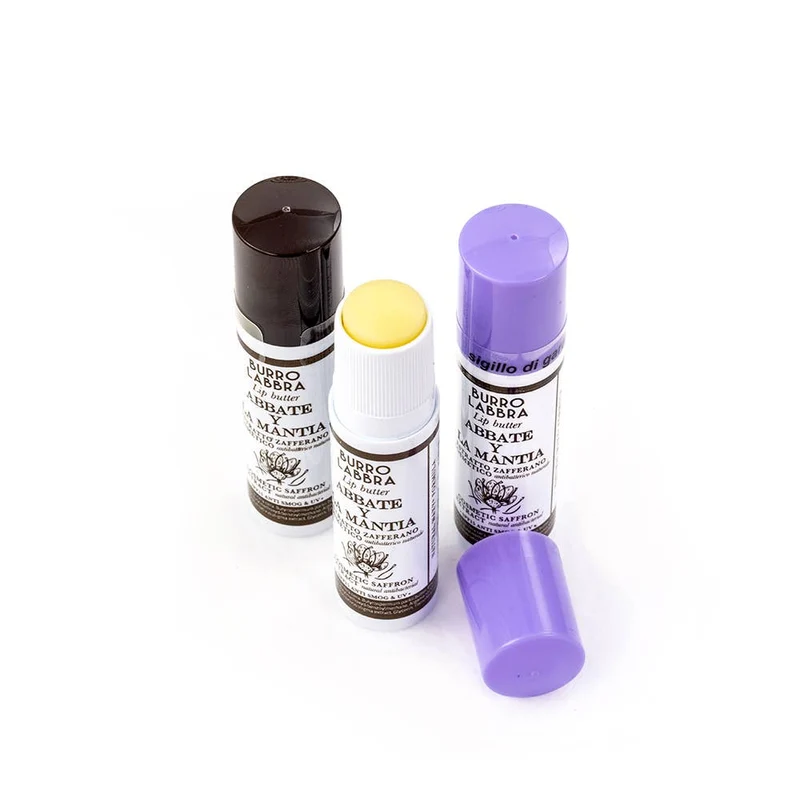 Abbate Y La Mantia - Lip Balm | Saffron and 100% Plant-Based | SPF15