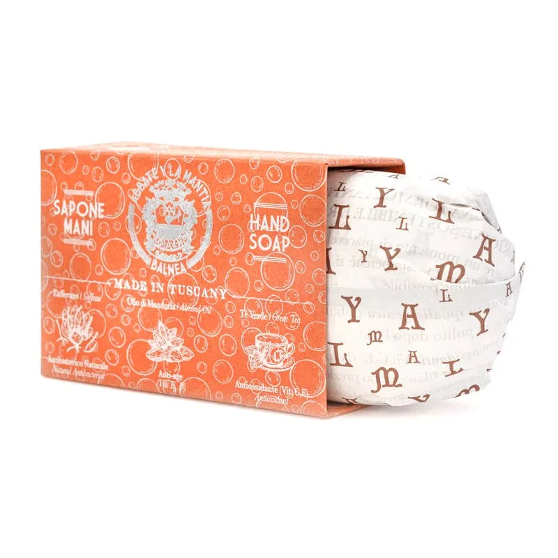 Abbate Y La Mantia - Soap | Saffron, Sweet Almond Oil, Green Tea