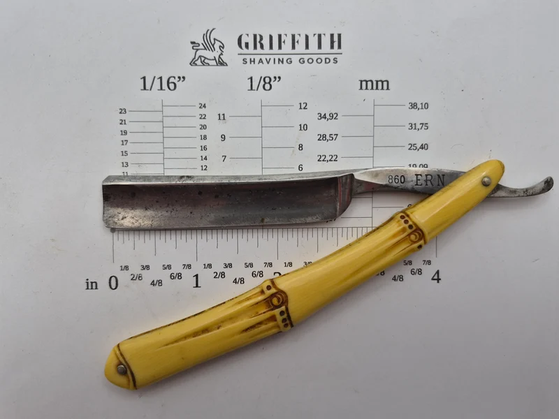 Vintage Carl Friedrich Ern Razor for Restoration