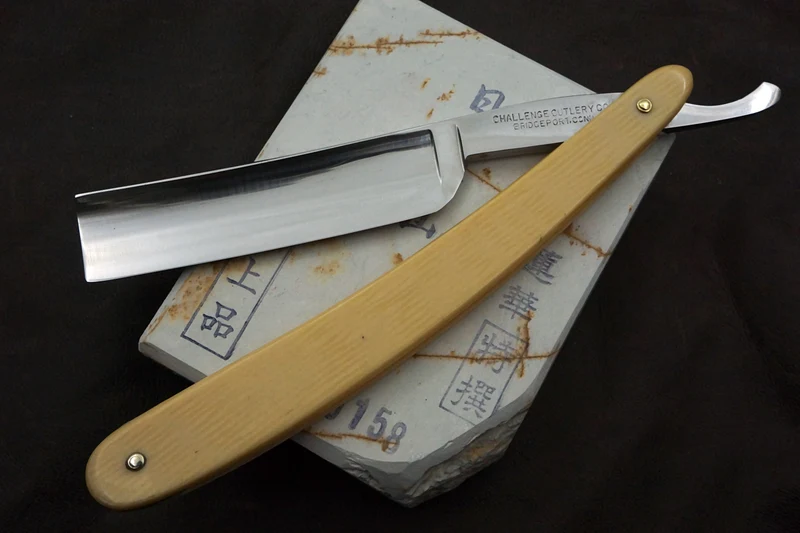 Challenge Cutlery 6/8 Full Hollow Blade - Vintage American Straight Razor - Shave Ready