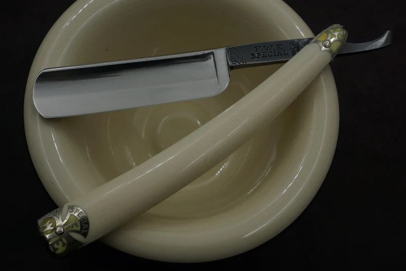 F.W. Engels "FWE Special" - 13/16 Full Hollow Blade - Near Mint Restored Vintage Solingen Straight Razor - Shave Ready