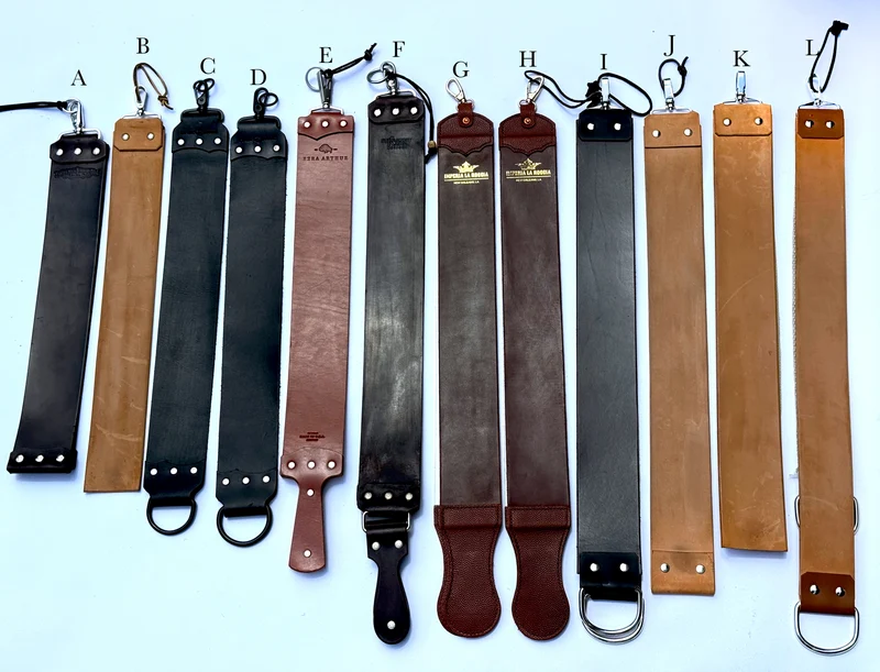 Various Preowned Razor Strops in Good to Excellent Condition - Choose Your Strop