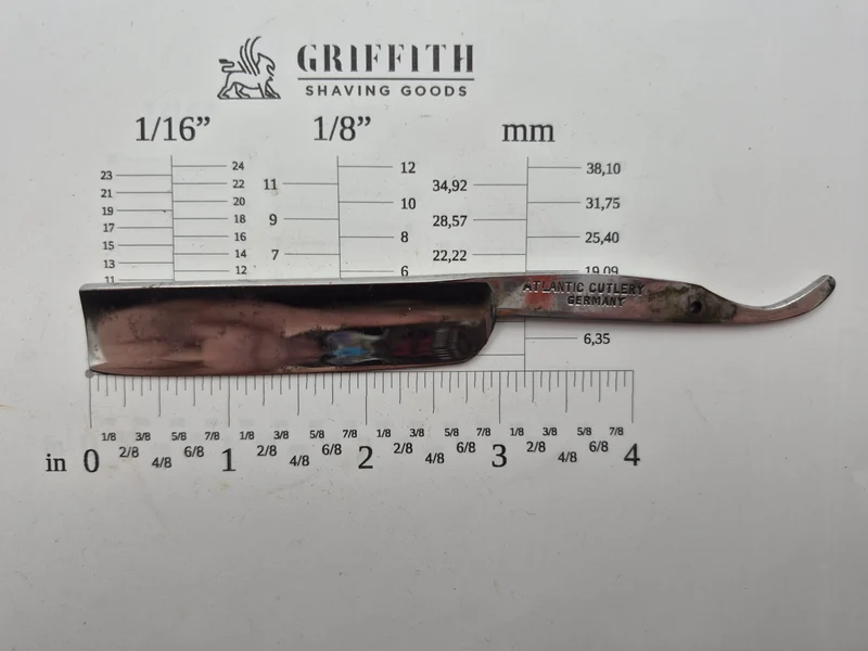 Vintage Atlantic Cutlery German Razor for Restoration