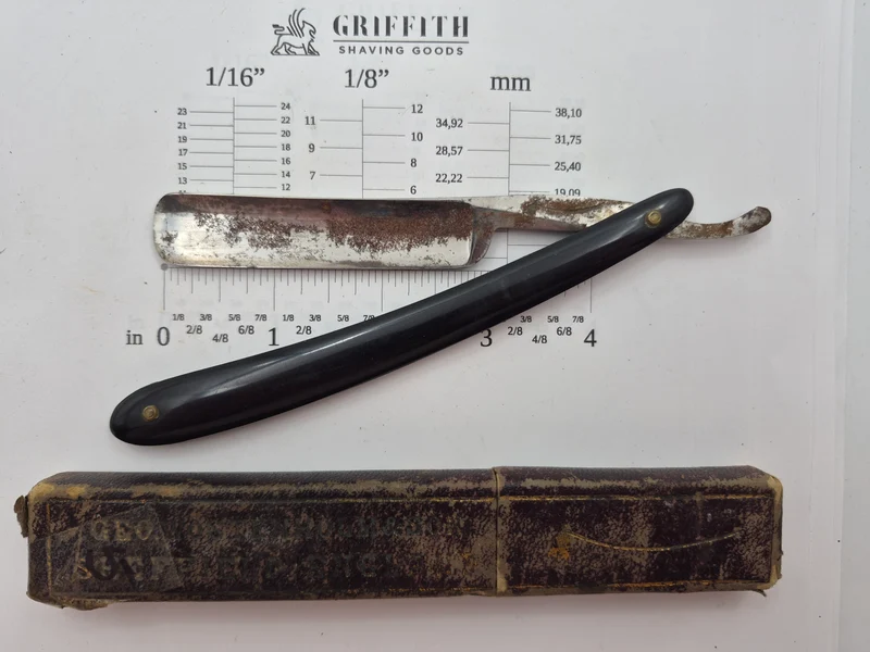 Vintage Wostenholm Sheffield Razor for Restoration