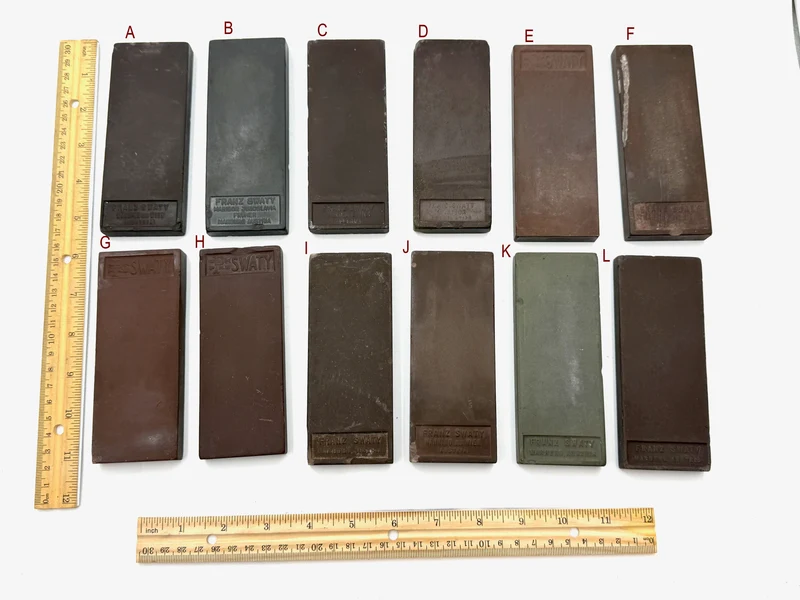 Various Vintage Swaty Barber Razor Hones - Choose Your Hone