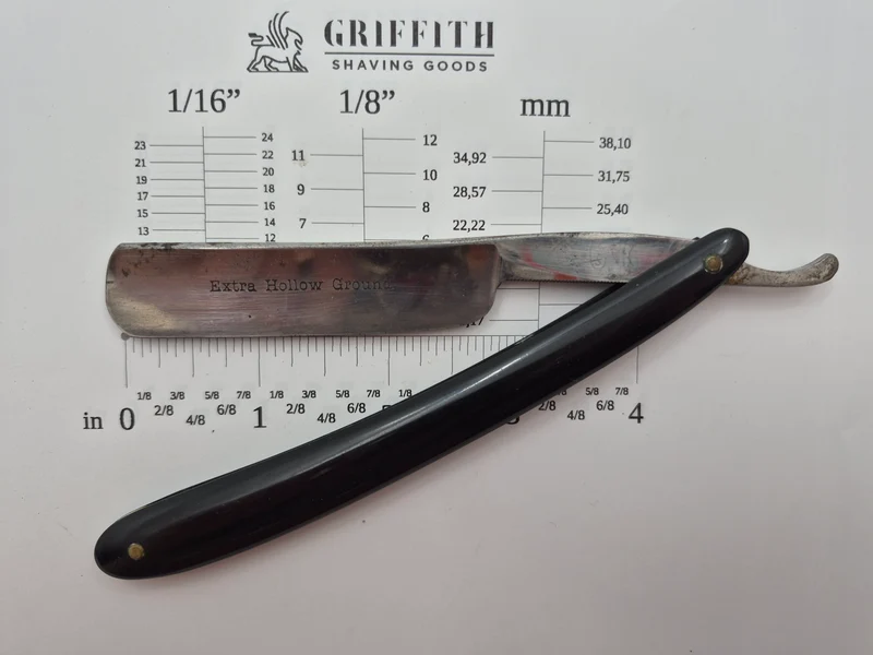 Vintage C.C.C. "Extra Hollow Ground" Razor for Restoration