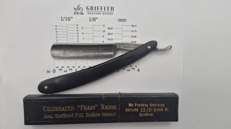 Vintage McPherson Bros. Made in Germany Razor for Restoration