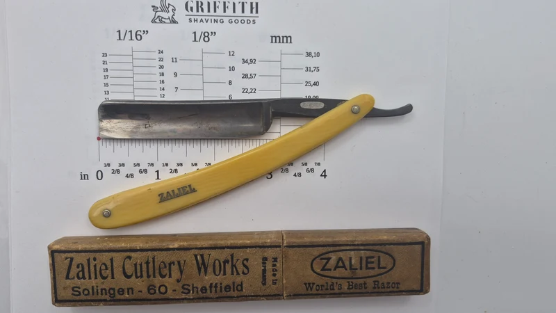 Vintage Zaliel German Razor for Restoration