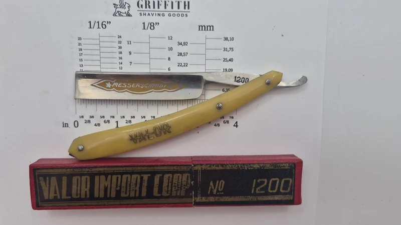 Vintage Messerschmidt Pakistan Razor for Restoration