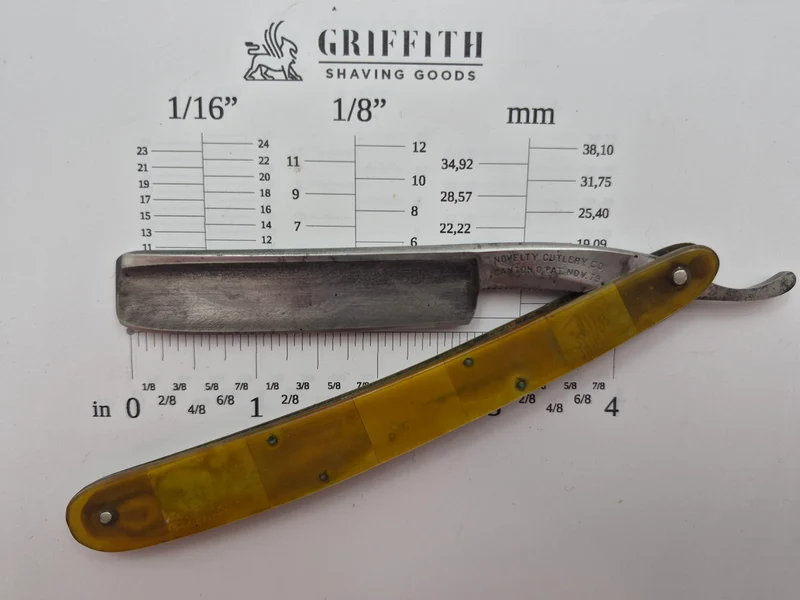 Vintage Novelty Cutlery American Razor for Restoration