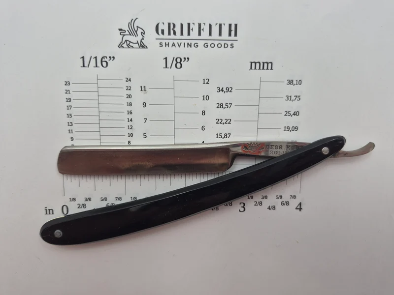 Vintage Gebr. Korten German Razor for Restoration