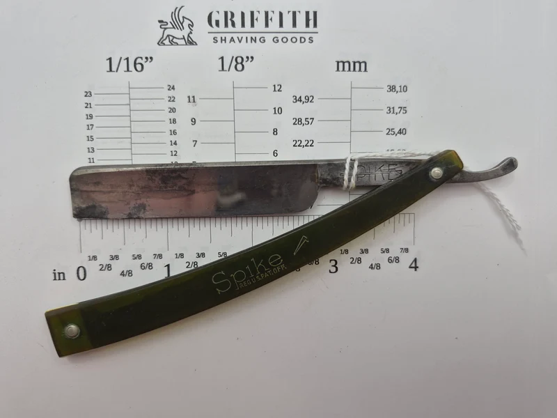 Vintage Union Cutlery "Spike" Razor for Restoration
